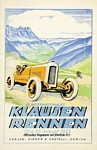 Programme cover of Klausen Hill Climb, 23/08/1925