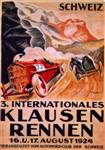 Poster of Klausen Hill Climb, 17/08/1924