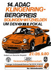 Programme cover of Klingenring Hill Climb, 28/09/1980