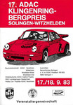 Programme cover of Klingenring Hill Climb, 18/09/1983