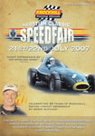 Programme cover of Knockhill Racing Circuit, 21/07/2007