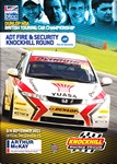 Programme cover of Knockhill Racing Circuit, 04/09/2011