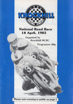 Programme cover of Knockhill Racing Circuit, 18/04/1982