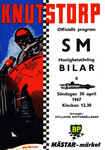 Programme cover of Ring Knutstorp, 30/04/1967