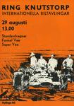 Programme cover of Ring Knutstorp, 29/08/1971