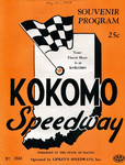 Programme cover of Kokomo Speedway, 21/05/1954