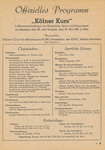 Programme cover of Köln Kurs, 30/05/1948