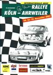 Programme cover of Rallye Köln-Ahrweiler, 2002