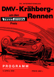 Programme cover of Krähberg Hill Climb, 05/04/1970