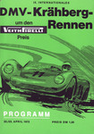 Programme cover of Krähberg Hill Climb, 23/04/1972