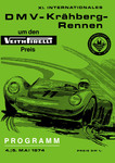 Programme cover of Krähberg Hill Climb, 05/05/1974