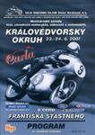 Programme cover of Královédvorský Okruh, 24/06/2007