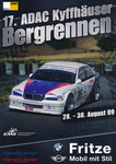Programme cover of Kyffhäuser Hill Climb, 30/08/2009