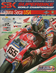 Programme cover of Laguna Seca Raceway, 08/07/2001