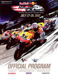 Programme cover of Laguna Seca Raceway, 29/07/2012