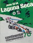 Programme cover of Laguna Seca Raceway, 14/06/1970