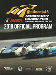Programme cover of Laguna Seca Raceway, 09/09/2018