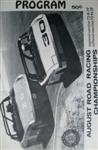 Programme cover of Laguna Seca Raceway, 27/08/1972
