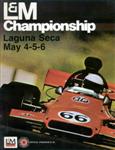 Programme cover of Laguna Seca Raceway, 06/05/1973