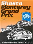 Programme cover of Laguna Seca Raceway, 03/10/1976