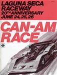 Programme cover of Laguna Seca Raceway, 26/06/1977