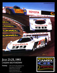 Programme cover of Laguna Seca Raceway, 25/07/1993