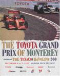 Programme cover of Laguna Seca Raceway, 07/09/1997