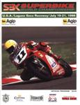 Programme cover of Laguna Seca Raceway, 21/07/1996