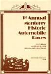 Programme cover of Laguna Seca Raceway, 10/08/1974