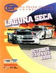 Programme cover of Laguna Seca Raceway, 25/10/1998