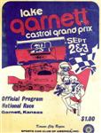 Programme cover of Lake Garnett, 03/09/1972