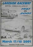 Programme cover of Lakeside International Raceway, 18/03/2001