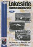 Programme cover of Lakeside International Raceway, 17/09/2000