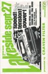 Programme cover of Lakeside International Raceway, 27/09/1970