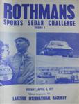 Programme cover of Lakeside International Raceway, 03/04/1977