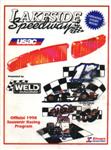 Programme cover of Lakeside Speedway (Wolcott Drive), 1998