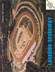 Programme cover of Lakeside Speedway (Leavenworth Road), 1984