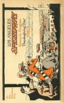 Programme cover of Los Angeles Speedway, 25/11/1920
