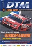 Programme cover of EuroSpeedway Lausitz, 01/05/2005