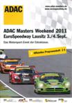 Programme cover of EuroSpeedway Lausitz, 04/09/2011