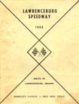 Programme cover of Lawrenceburg Speedway, 1968