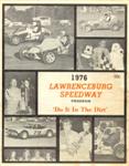 Programme cover of Lawrenceburg Speedway, 1976
