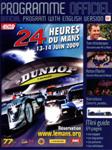 Programme cover of Circuit de la Sarthe, 14/06/2009