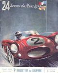 Programme cover of Circuit de la Sarthe, 22/06/1958