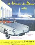 Programme cover of Circuit de la Sarthe, 21/06/1959
