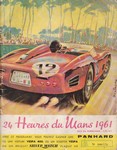 Programme cover of Circuit de la Sarthe, 11/06/1961