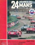 Programme cover of Circuit de la Sarthe, 21/06/1964