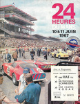 Programme cover of Circuit de la Sarthe, 11/06/1967