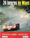 Programme cover of Circuit de la Sarthe, 13/06/1971