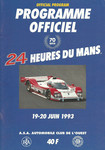 Programme cover of Circuit de la Sarthe, 20/06/1993